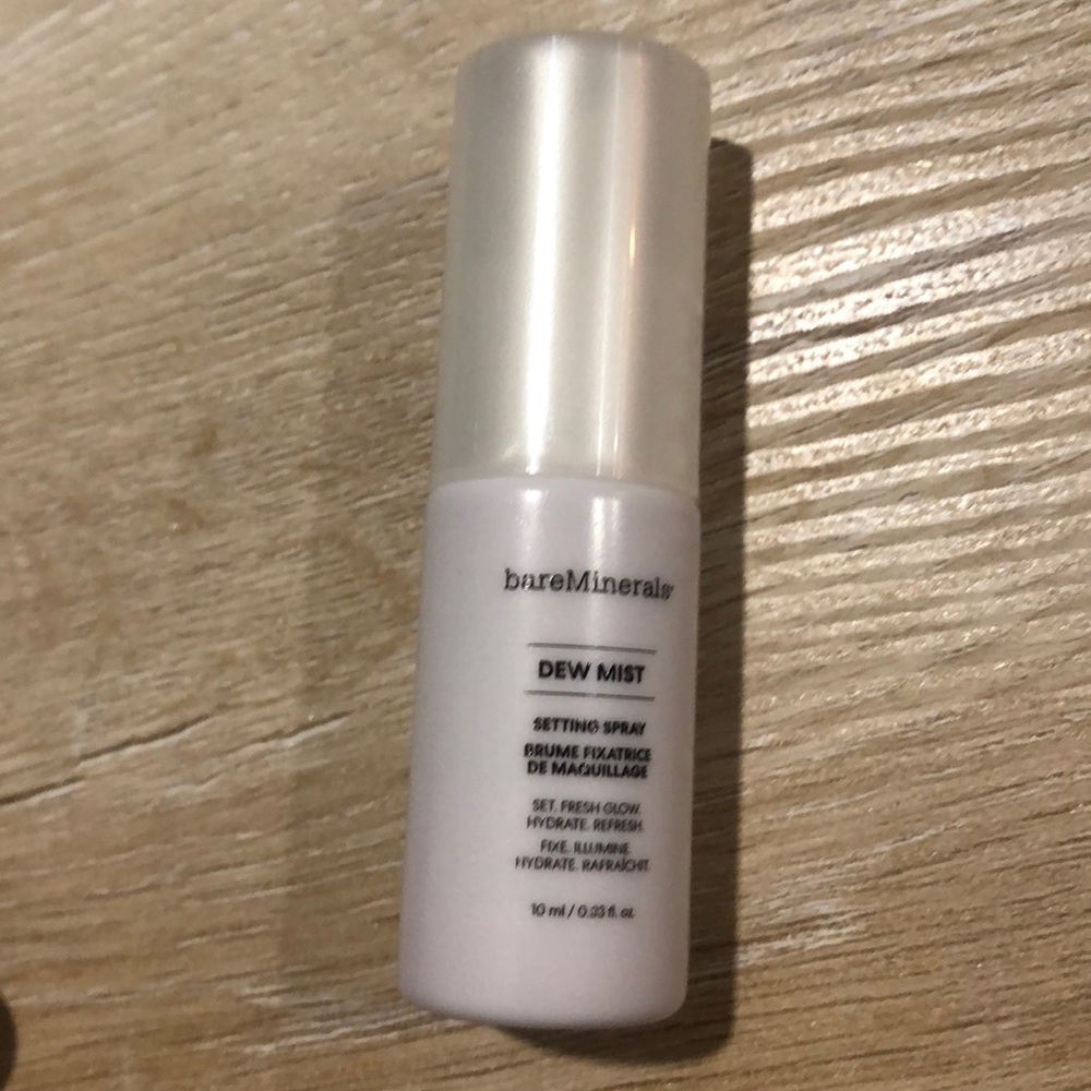 Sample size bare minerals Dew mist